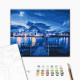 Malowanie po numerach Brushme "Odbicia zorzy polarnej" 40x50 cm