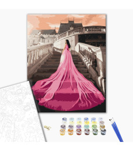 Painting by numbers Brushme "Reception at the palace" 40x50 cm