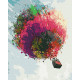 Malowanie po numerach Brushme "Balon na gorące powietrze" 40x50 cm