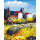 Malowanie po numerach Brushme "Prowincja ropa" 40x50 cm