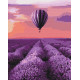 Malowanie po numerach Brushme "Balon na powietrze w Prowansji" 40x50 cm