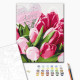 Malowanie po numerach Brushme "Tulipany z miłością" 40x50 cm