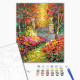 Malowanie po numerach Brushme "Ogród jesienią" 40x50 cm