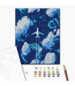Painting by numbers Brushme "Above the clouds" 40x50 cm