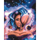 Malowanie po numerach Brushme "Miss Universe" 40x50 cm