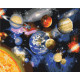 Malowanie po numerach Brushme "Parada planet" 40x50 cm