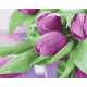 Malowanie po numerach Brushme "Tulipany na stole" 40x50 cm
