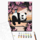 Malowanie po numerach Brushme "Senny panda" 40x50 cm