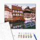 Malowanie po numerach Brushme "Francuski Strasburg" 40x50 cm