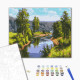 Malowanie po numerach Brushme "Ścieżka z źródła" 40x50 cm