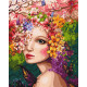 Malowanie po numerach Brushme "Wiosenna nimfa" 40x50 cm