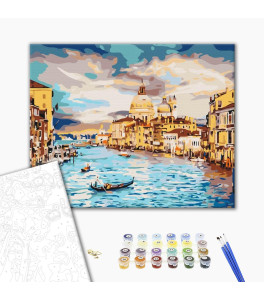 Painting by numbers Brushme "Heavenly Venice" 40x50 cm