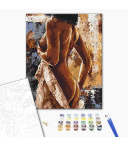 Painting by numbers Brushme "Femininity" 40x50 cm