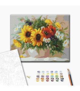 Painting by numbers Brushme Sunny still life 40x50 cm