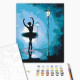 Malowanie po numerach Brushme "Balerina w świetle latarni" 40x50 cm
