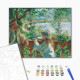 Malowanie po numerach Brushme "Koło jeziora. Pierre–Auguste Renoir" 40x50 cm