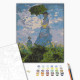 Malowanie po numerach Brushme "Kobieta z parasolem. Claude Monet" 40x50 cm