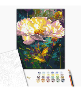 Painting by numbers Brushme "Fairy flower" 40x50 cm