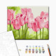 Malowanie po numerach Brushme "Delikatne tulipany" 40x50 cm
