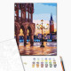 Malowanie po numerach Brushme "Plac Wieczorny w Wenecji" 40x50 cm