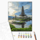 Malowanie po numerach Brushme "Oolong Świątynia Dana. Bali" 40x50 cm