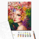 Malowanie po numerach Brushme "Wiosenna nimfa" 40x50 cm