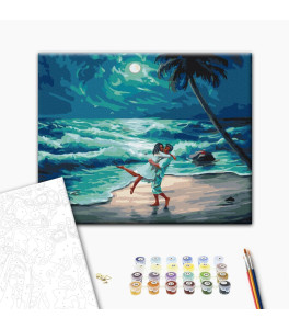 Painting by numbers Brushme "By the ocean" 40x50 cm