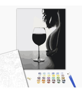 Painting by numbers Brushme "Intimacy" 40x50 cm