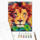 Malowanie po numerach Brushme "Tęcza Leo" 40x50 cm